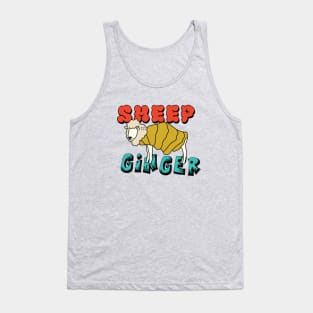 Sheep Ginger Tank Top